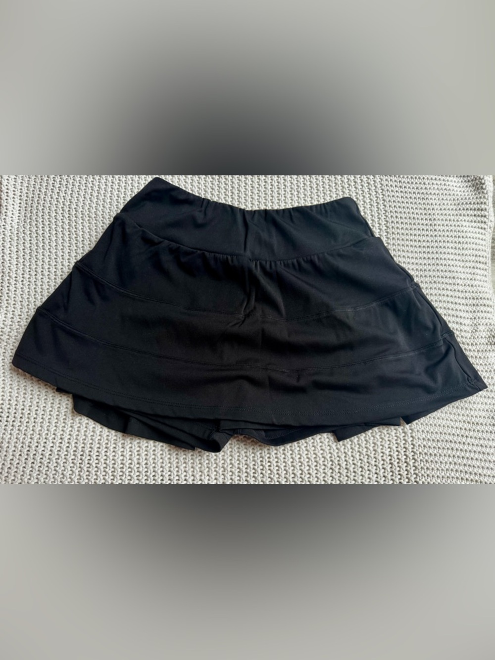 Girl’s Black Active Skort Shorts